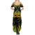 Feather Mask Mardi Gras Family Matching Summer Maxi Dress and Hawaiian Shirt - Wonder Print Shop