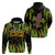 Feather Mask Mardi Gras Hoodie - Wonder Print Shop