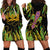 Feather Mask Mardi Gras Hoodie Dress - Wonder Print Shop