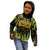 Feather Mask Mardi Gras Kid Hoodie - Wonder Print Shop