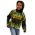 Feather Mask Mardi Gras Kid Hoodie - Wonder Print Shop