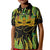 Feather Mask Mardi Gras Kid Polo Shirt - Wonder Print Shop