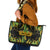 Feather Mask Mardi Gras Leather Tote Bag - Wonder Print Shop