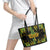 Feather Mask Mardi Gras Leather Tote Bag - Wonder Print Shop