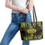 Feather Mask Mardi Gras Leather Tote Bag - Wonder Print Shop