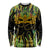 Feather Mask Mardi Gras Long Sleeve Shirt - Wonder Print Shop