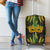 Feather Mask Mardi Gras Luggage Cover - Wonder Print Shop