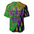 Peace Love Mardi Gras Baseball Jersey Carnival Masks With Feathers LT9 - Wonder Print Shop