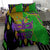 Peace Love Mardi Gras Bedding Set Carnival Masks With Feathers LT9 - Wonder Print Shop