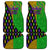 Peace Love Mardi Gras Car Mats Carnival Masks With Feathers LT9 - Wonder Print Shop