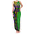 Peace Love Mardi Gras Family Matching Tank Maxi Dress and Hawaiian Shirt Carnival Masks With Feathers - Wonder Print Shop