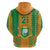 Custom Ivory Coast Football Zip Hoodie Les Elephants 2024 Sporty Style - Wonder Print Shop