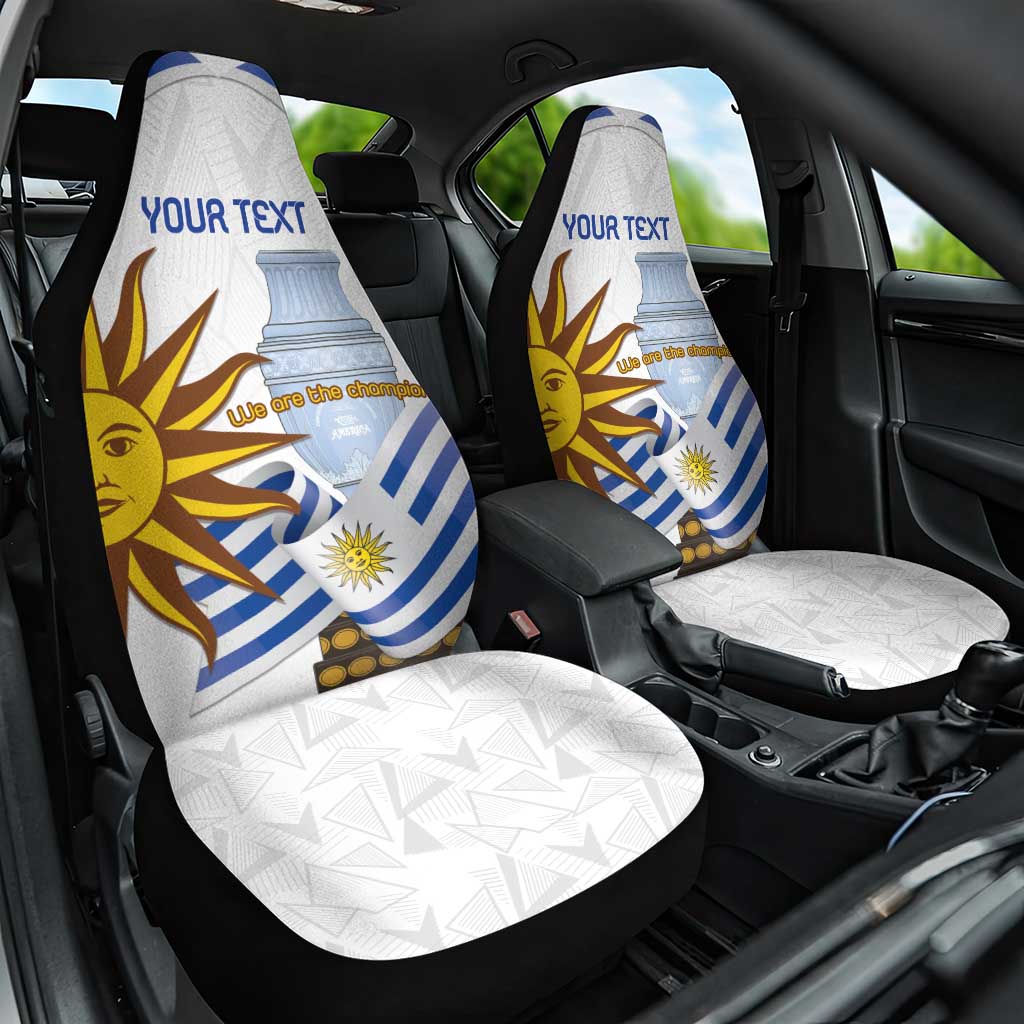 Custom Uruguay La Celeste Football Champions Car Seat Cover Glory To The Sky Blue LT9 - Wonder Print Shop