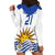 Custom Uruguay La Celeste Football Champions Hoodie Dress Glory To The Sky Blue - Wonder Print Shop