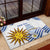 Custom Uruguay La Celeste Football Champions Rubber Doormat Glory To The Sky Blue - Wonder Print Shop