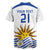 Custom Uruguay La Celeste Football Champions Rugby Jersey Glory To The Sky Blue - Wonder Print Shop