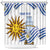 Custom Uruguay La Celeste Football Champions Shower Curtain Glory To The Sky Blue