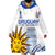 Custom Uruguay La Celeste Football Champions Wearable Blanket Hoodie Glory To The Sky Blue - Wonder Print Shop