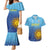 Custom Uruguay La Celeste Football Couples Matching Mermaid Dress and Hawaiian Shirt Go Champions 2024 LT9 - Wonder Print Shop