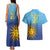 Custom Uruguay La Celeste Football Couples Matching Tank Maxi Dress and Hawaiian Shirt Go Champions 2024 LT9 - Wonder Print Shop