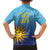 Custom Uruguay La Celeste Football Family Matching Puletasi and Hawaiian Shirt Go Champions 2024 - Wonder Print Shop