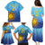 Custom Uruguay La Celeste Football Family Matching Puletasi and Hawaiian Shirt Go Champions 2024 - Wonder Print Shop