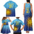 Custom Uruguay La Celeste Football Family Matching Tank Maxi Dress and Hawaiian Shirt Go Champions 2024 - Wonder Print Shop