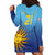 Custom Uruguay La Celeste Football Hoodie Dress Go Champions 2024 - Wonder Print Shop