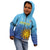 Custom Uruguay La Celeste Football Kid Hoodie Go Champions 2024 - Wonder Print Shop