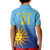 Custom Uruguay La Celeste Football Kid Polo Shirt Go Champions 2024 - Wonder Print Shop