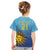 Custom Uruguay La Celeste Football Kid T Shirt Go Champions 2024 - Wonder Print Shop