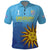 Custom Uruguay La Celeste Football Polo Shirt Go Champions 2024 - Wonder Print Shop