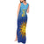 Custom Uruguay La Celeste Football Tank Maxi Dress Go Champions 2024 - Wonder Print Shop