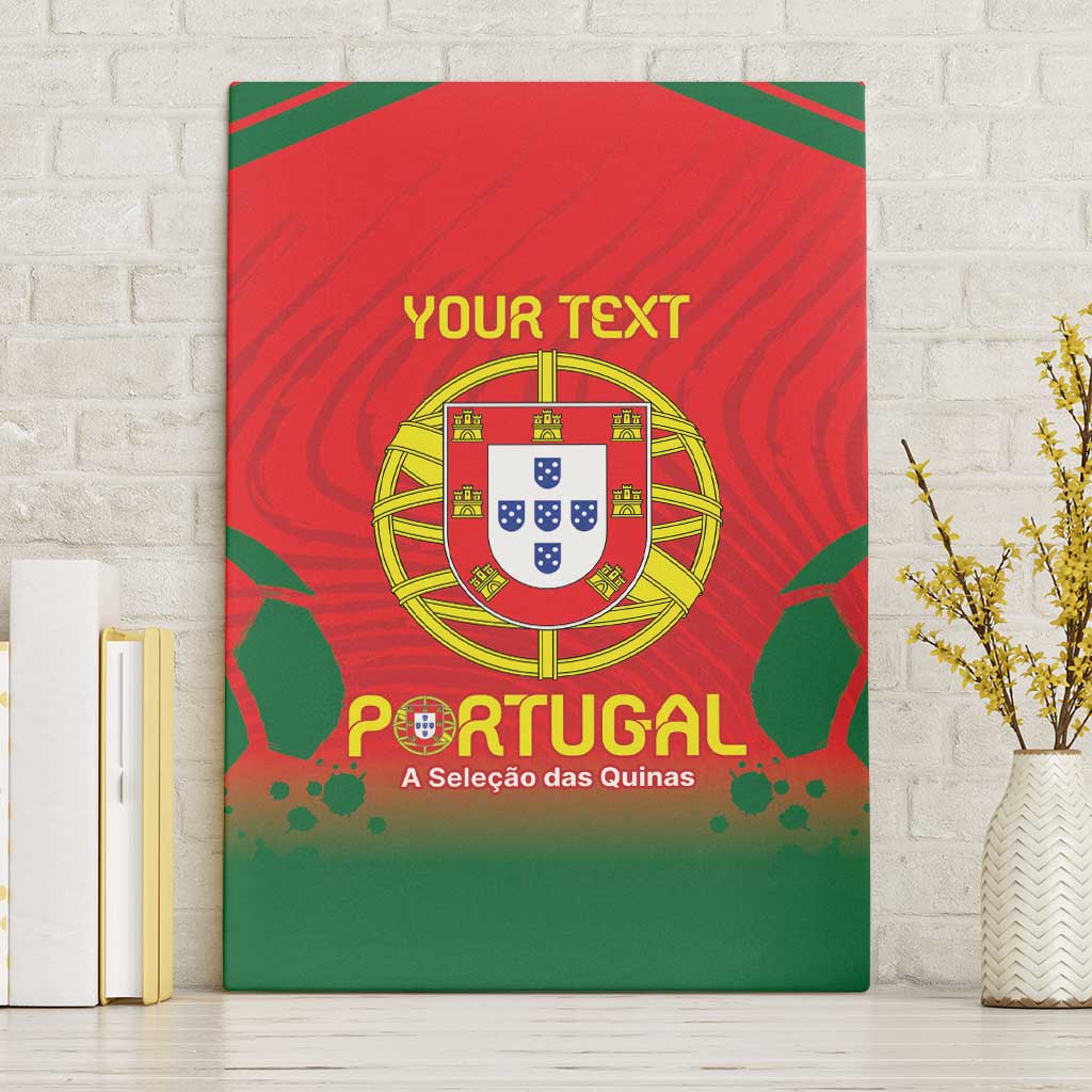 Custom Portugal Football Canvas Wall Art Come On A Selecao das Quinas LT9 - Wonder Print Shop