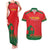 Custom Portugal Football Couples Matching Tank Maxi Dress and Hawaiian Shirt Come On A Selecao das Quinas LT9 - Wonder Print Shop