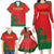 Custom Portugal Football Family Matching Long Sleeve Bodycon Dress and Hawaiian Shirt Come On A Selecao das Quinas LT9 - Wonder Print Shop