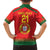 Custom Portugal Football Family Matching Off Shoulder Short Dress and Hawaiian Shirt Come On A Selecao das Quinas LT9 - Wonder Print Shop