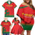 Custom Portugal Football Family Matching Off Shoulder Short Dress and Hawaiian Shirt Come On A Selecao das Quinas LT9 - Wonder Print Shop