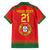 Custom Portugal Football Family Matching Puletasi and Hawaiian Shirt Come On A Selecao das Quinas - Wonder Print Shop