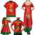 Custom Portugal Football Family Matching Summer Maxi Dress and Hawaiian Shirt Come On A Selecao das Quinas - Wonder Print Shop