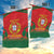 Custom Portugal Football Garden Flag Come On A Selecao das Quinas - Wonder Print Shop