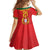 Custom Portugal Football Kid Short Sleeve Dress Come On A Selecao das Quinas - Wonder Print Shop