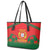 Custom Portugal Football Leather Tote Bag Come On A Selecao das Quinas - Wonder Print Shop