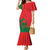 Custom Portugal Football Mermaid Dress Come On A Selecao das Quinas - Wonder Print Shop