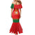 Custom Portugal Football Mermaid Dress Come On A Selecao das Quinas - Wonder Print Shop