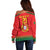 Custom Portugal Football Off Shoulder Sweater Come On A Selecao das Quinas - Wonder Print Shop