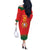 Custom Portugal Football Off The Shoulder Long Sleeve Dress Come On A Selecao das Quinas - Wonder Print Shop