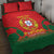 Custom Portugal Football Quilt Bed Set Come On A Selecao das Quinas - Wonder Print Shop