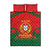 Custom Portugal Football Quilt Bed Set Come On A Selecao das Quinas - Wonder Print Shop