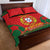 Custom Portugal Football Quilt Bed Set Come On A Selecao das Quinas - Wonder Print Shop